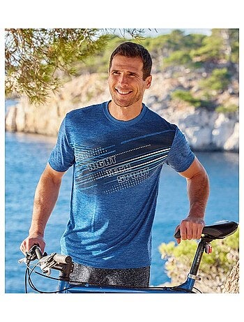 Set van 3 gevlamde T-shirts Sporting - ATLAS FOR MEN