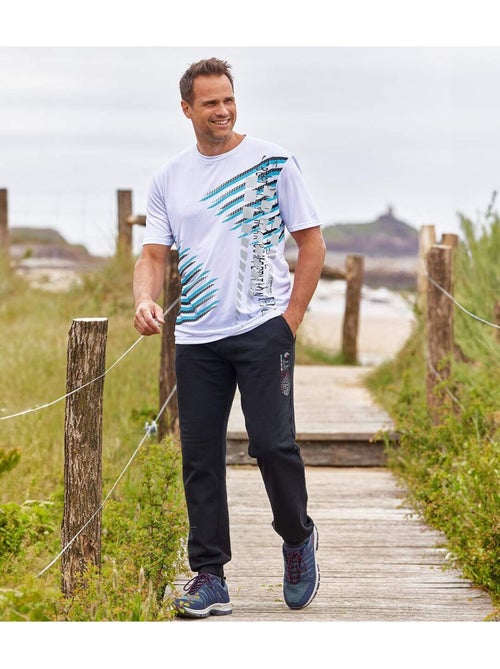 Set van 3 graphic sport T-shirts  - ATLAS FOR MEN - Kiabi