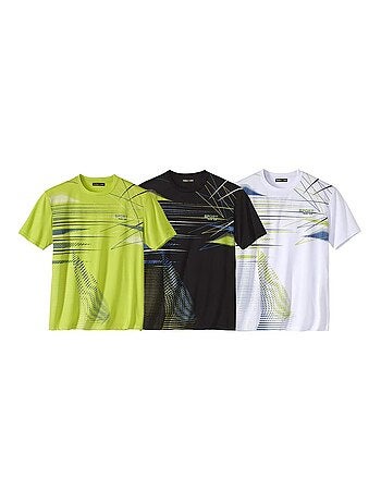 Set van 3 Graphic Sport T-shirts - ATLAS FOR MEN