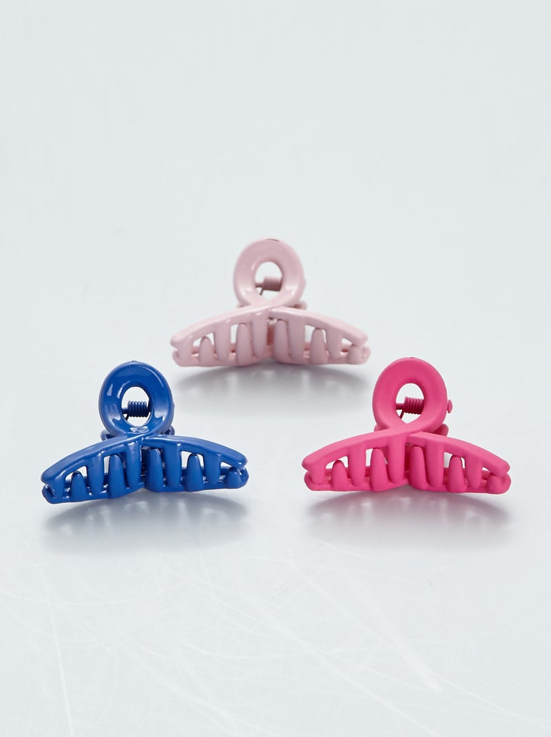 Set van 3 haarklemmen GROEN - Kiabi