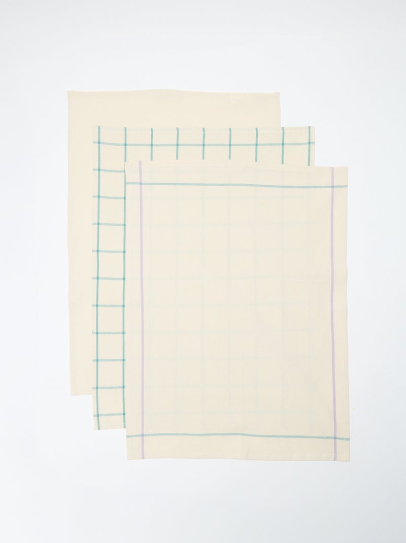 Set van 3 handdoeken - Kiabi Home Biege - Kiabi