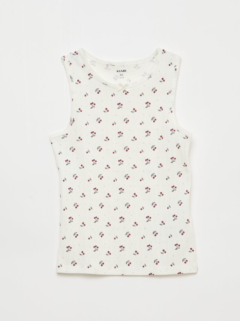 Set van 3 hemdjes van ajourtricot Rose - Kiabi