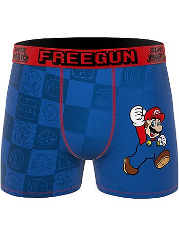 Set van 3 herenboxershorts met super mario bros-print.