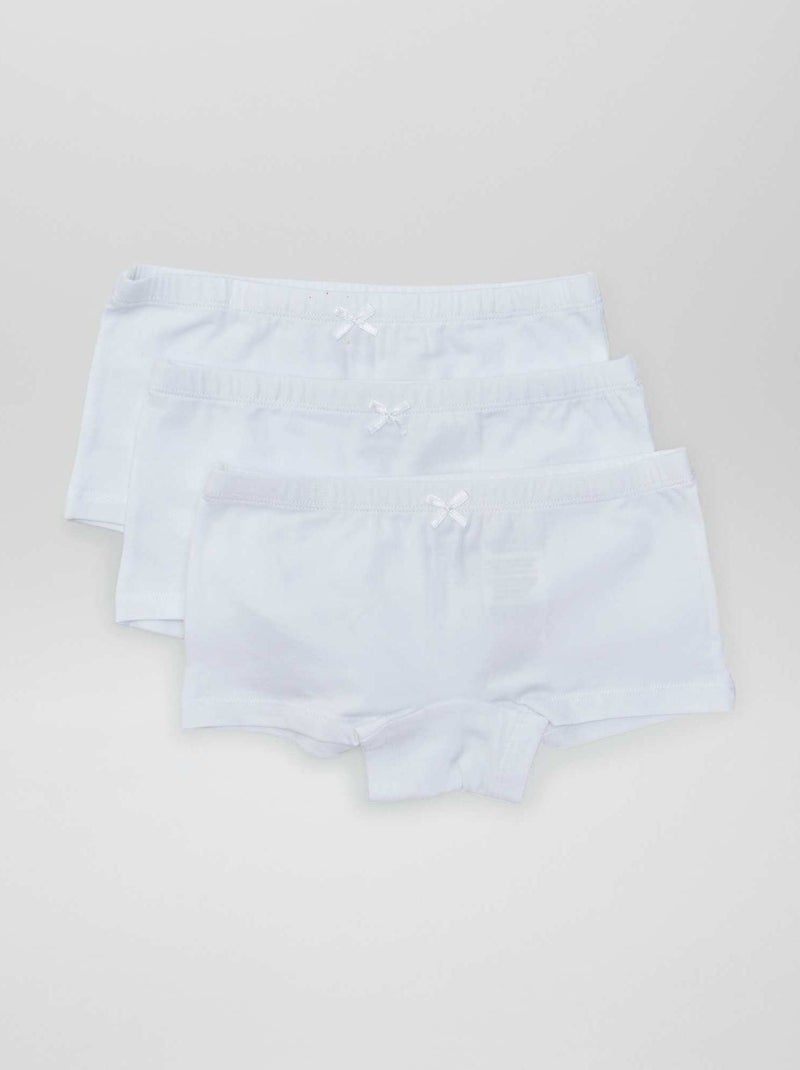 Set van 3 hipsters WIT - Kiabi