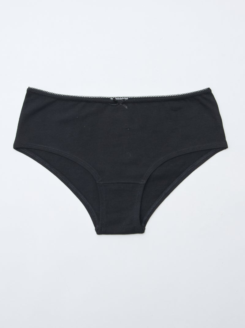 Set van 3 hipsters Zwart - Kiabi