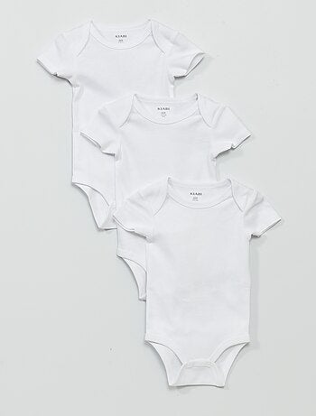 Set van 3 jersey bodies