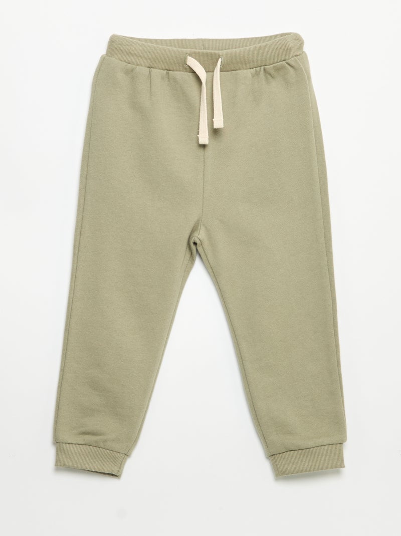 Set van 3 joggingbroeken van French Terry Zwart - Kiabi