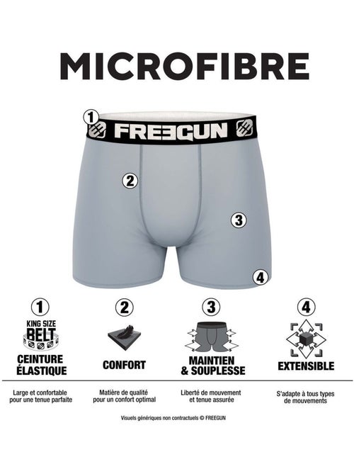 Set van 3 junior boksers uit de heroes-collectie - Kiabi