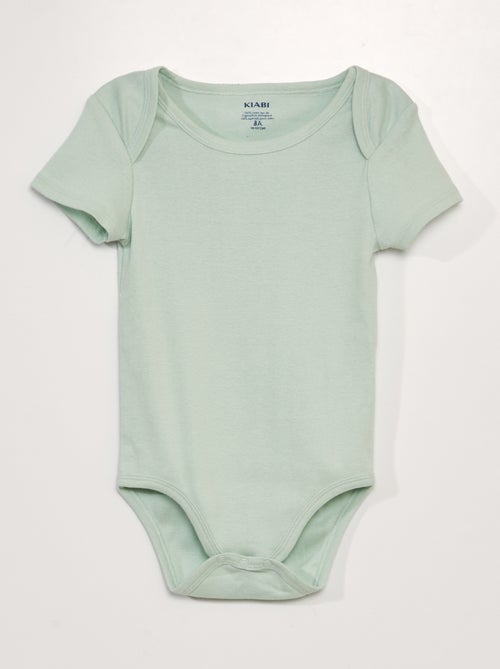 Set van 3 katoenen bodies - gemakkelijk aan te trekken collectie - Kiabi