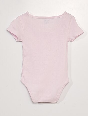 Set van 3 katoenen bodies - gemakkelijk aan te trekken collectie