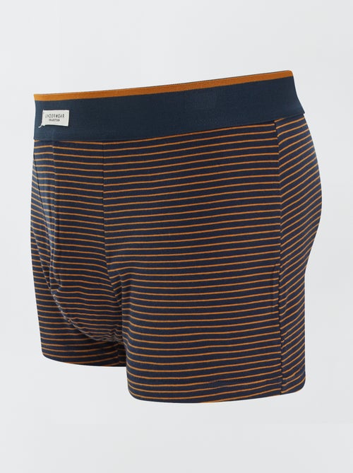 Set van 3 katoenen boxershorts - Kiabi