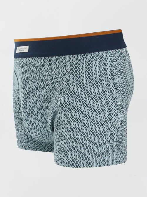 Set van 3 katoenen boxershorts - Kiabi