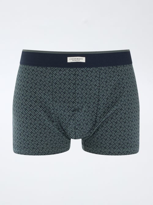 Set van 3 katoenen boxershorts - Kiabi