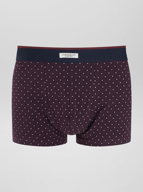 Set van 3 katoenen boxershorts - Kiabi