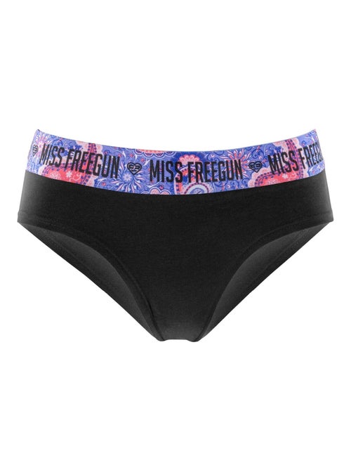 Set van 3 katoenen meisjesonderbroeken ethnik - Kiabi