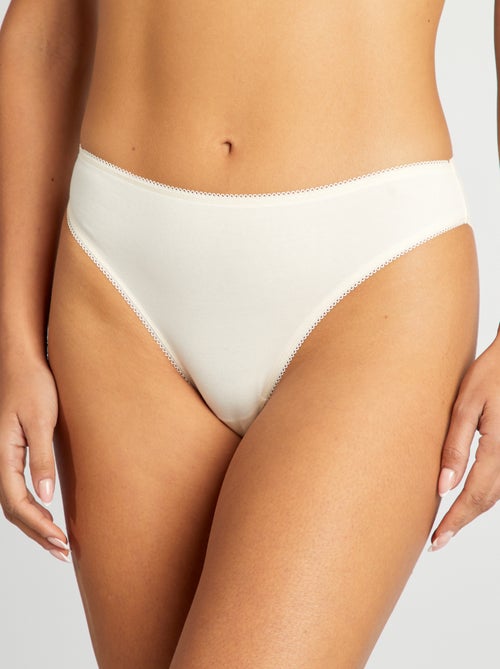 Set van 3 katoenen onderbroekjes - Kiabi