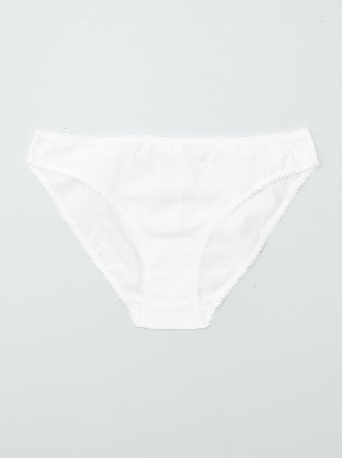 Set van 3 katoenen onderbroekjes - Kiabi