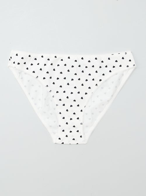 Set van 3 katoenen onderbroekjes - Kiabi