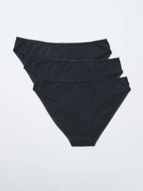 Set van 3 katoenen onderbroekjes - Kiabi