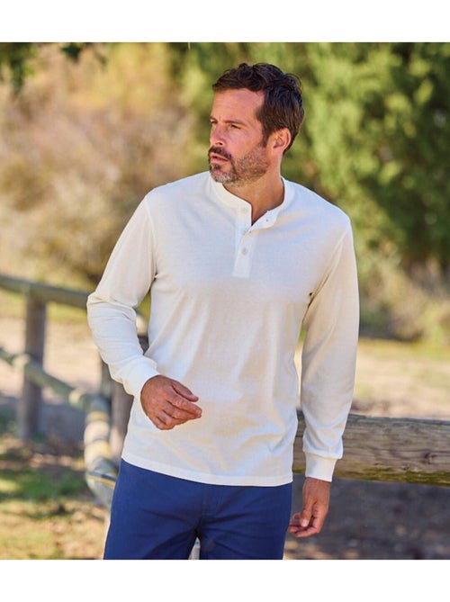 Set van 3 katoenen shirts met lange mouwen - atlas for men - Kiabi Set van 3 katoenen shirts met lange mouwen - atlas for men - Kiabi