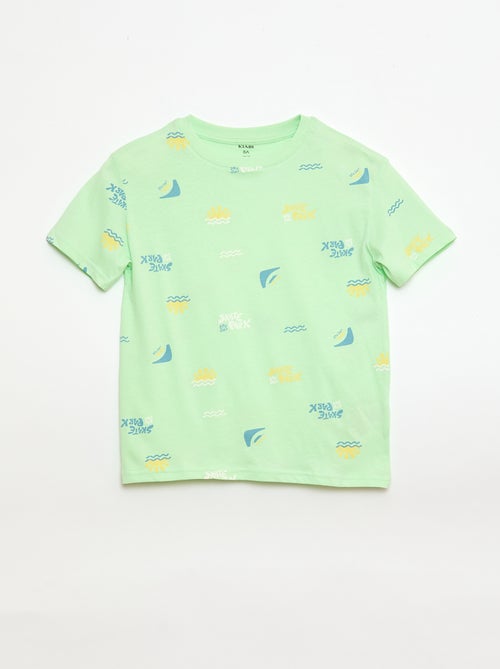 Set van 3 katoenen T-shirts - Kiabi