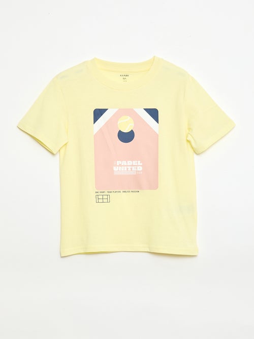 Set van 3 katoenen T-shirts - Kiabi