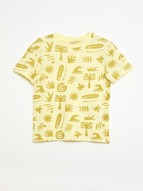 Set van 3 katoenen T-shirts - Kiabi