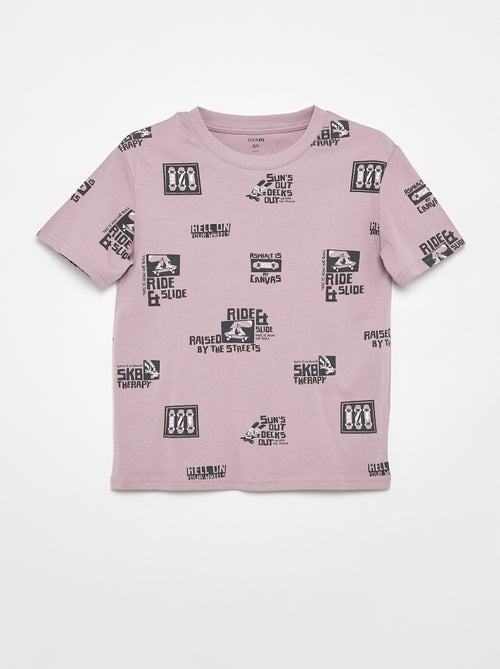 Set van 3 katoenen T-shirts - Kiabi