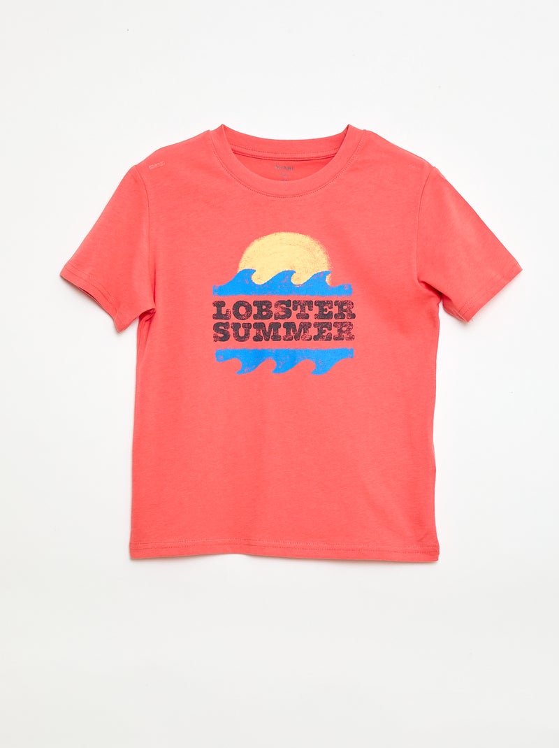 Set van 3 katoenen T-shirts Wit - Kiabi