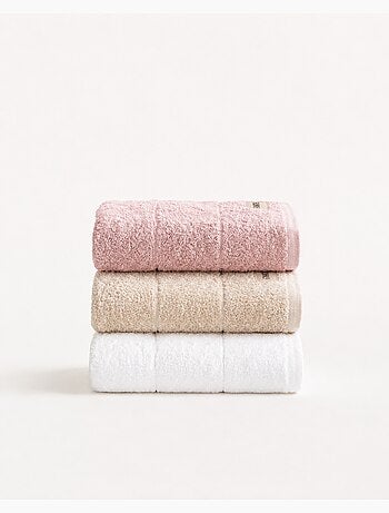 Set van 3 keukenhanddoeken van 100% katoen, diverse kleuren, badstof - Gamusi.