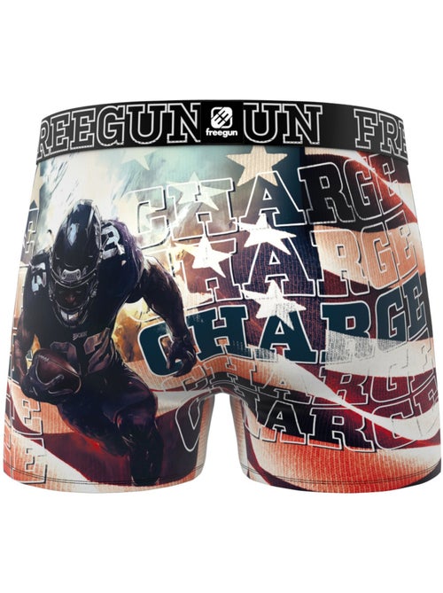 Set van 3 kinderboxershorts. 2 jaar garantie. This is america - Kiabi