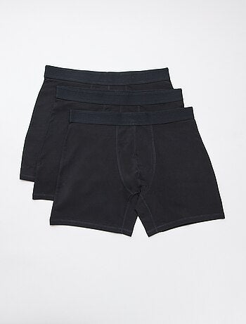 Set van 3 lange stretch boxershorts