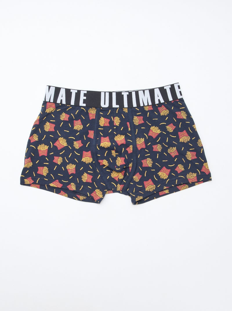 Set van 3 leuke boxers Blauw - Kiabi