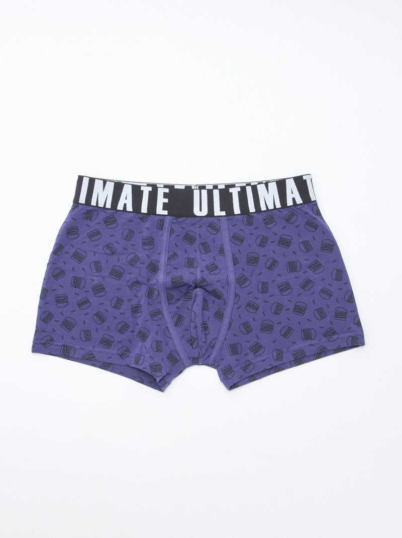 Set van 3 leuke boxers Blauw - Kiabi