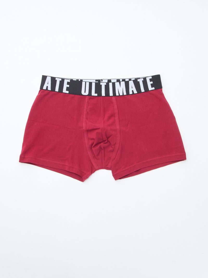 Set van 3 leuke boxers Blauw - Kiabi