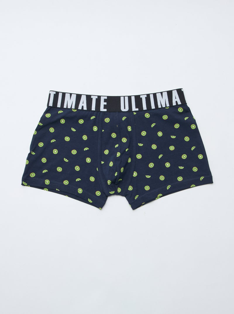 Set van 3 leuke boxers Blauw - Kiabi