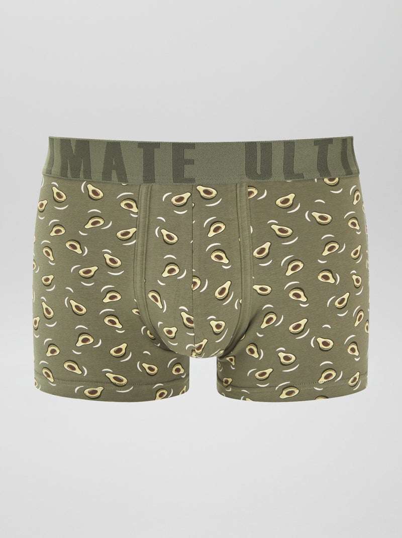 Set van 3 leuke boxers GROEN - Kiabi