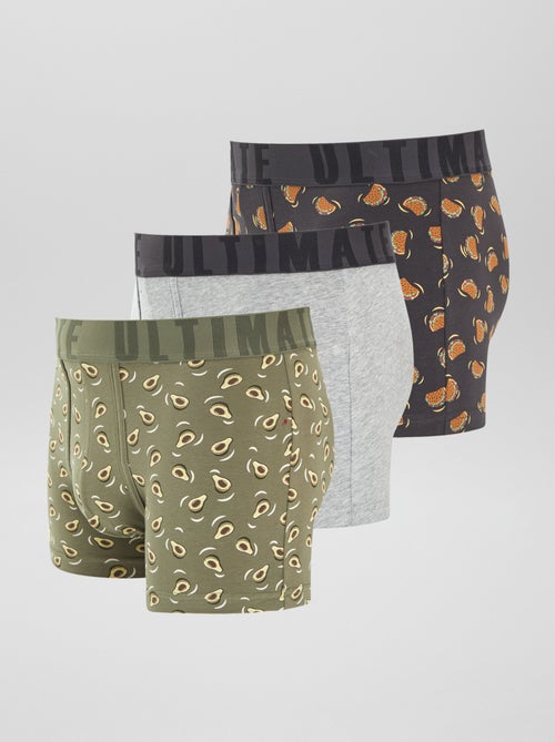 Set van 3 leuke boxers - Kiabi