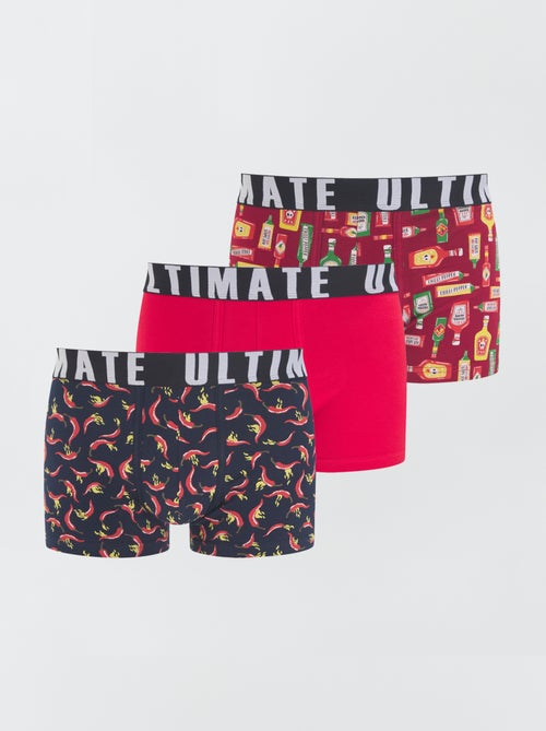 Set van 3 leuke boxers - Kiabi