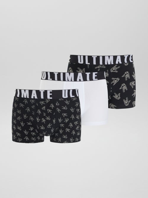 Set van 3 leuke boxers - Kiabi