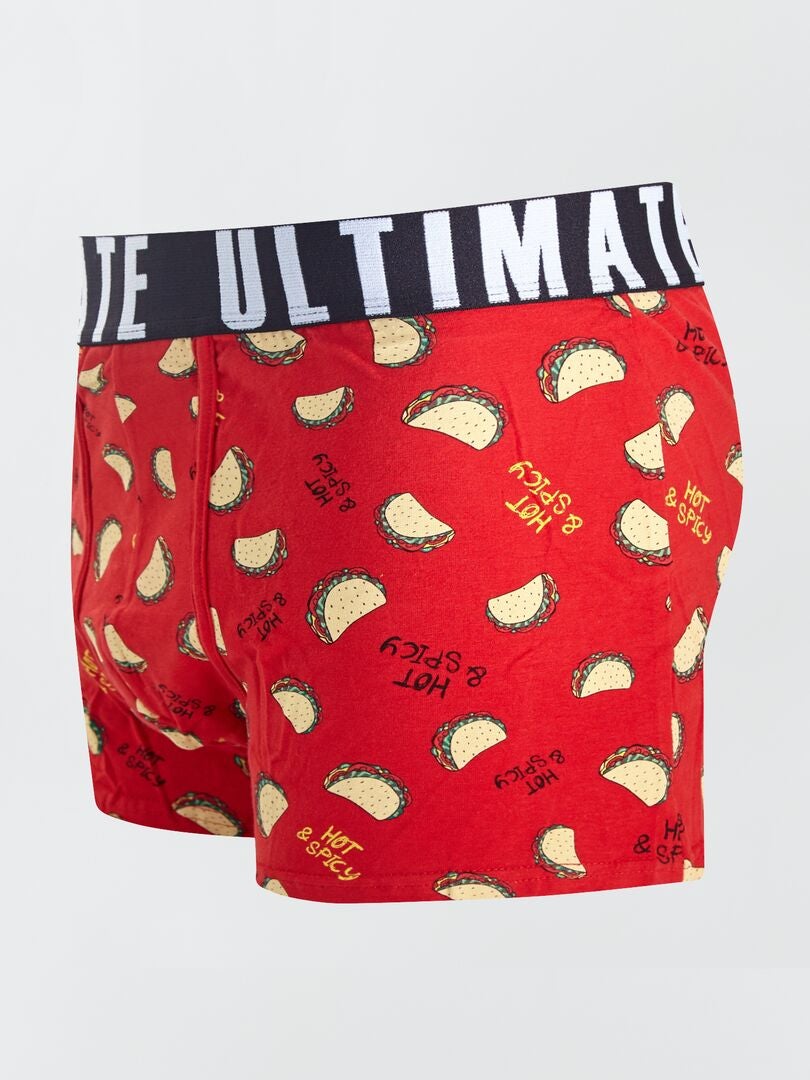 Boxershorts 'Puma' - Set van 4 - ZWART - - 30.00