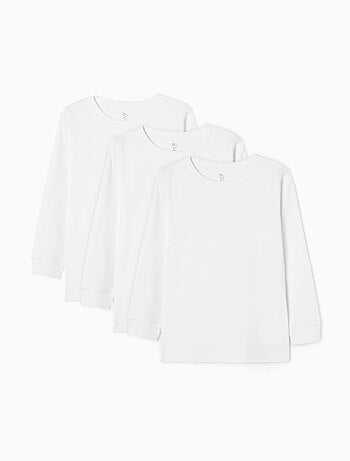 Set van 3 longsleeve hemden