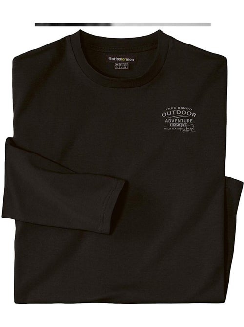 Set van 3 longsleeves met ronde hals - atlas for men - Kiabi Set van 3 longsleeves met ronde hals - atlas for men - Kiabi