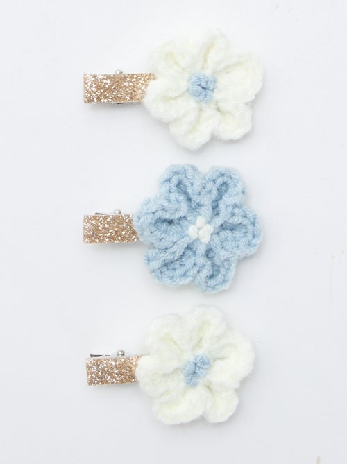 Set van 3 macramé krokodillenklemmen - Kiabi