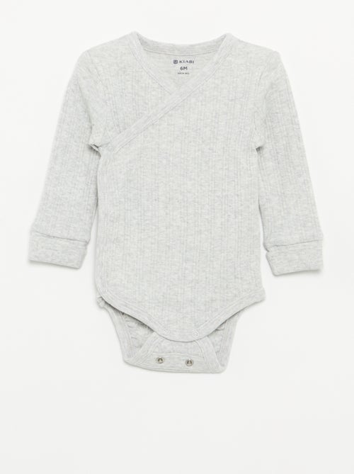Set van 3 meegroei bodies - Kiabi