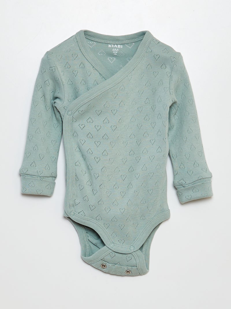 Set van 3 meegroei bodies ROSE - Kiabi