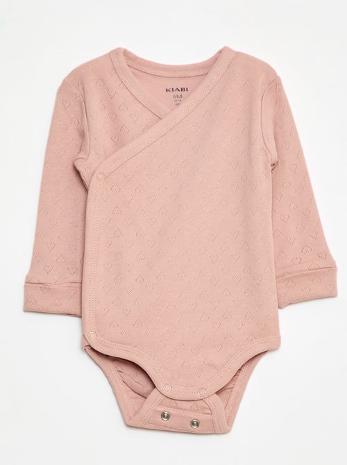 Set van 3 meegroei bodies - Kiabi