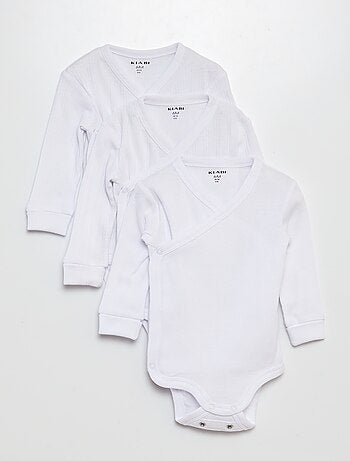 Set van 3 meegroei bodies