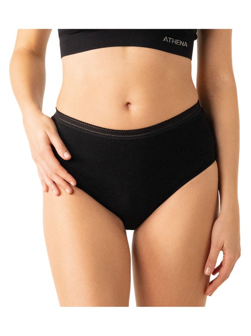Set van 3 menstruatieslips met hoge taille dames athena - Kiabi