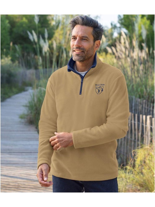 Set van 3 microfleece sweaters - ATLAS FOR MEN - Kiabi